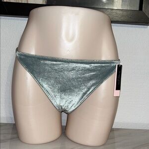 Victoria's Secret Velvet Brazilian Bikini Bottom and Sarong / Scarf